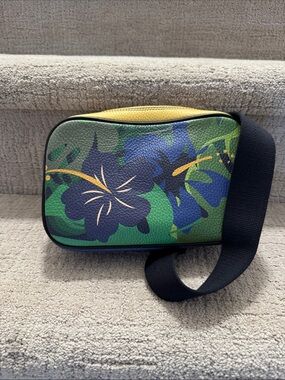 Pepper Paisley & Co. Nappa Leather Tropical Belt Bag